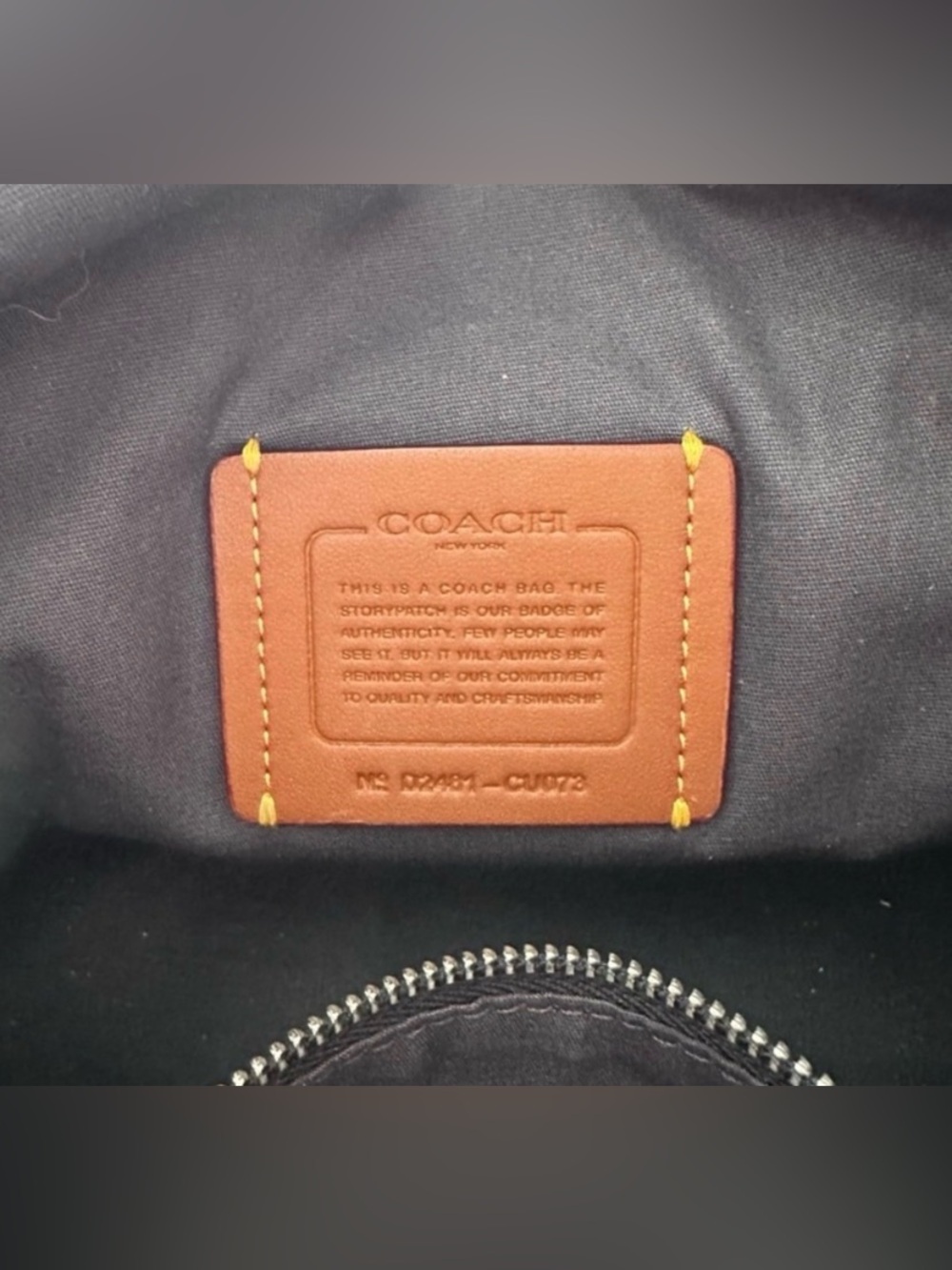 Coach 1941 Blue Tie-Dye denim Crossbody/or shoulder bag.SOLD OUT EVERYWHERE - Picture 2 of 5